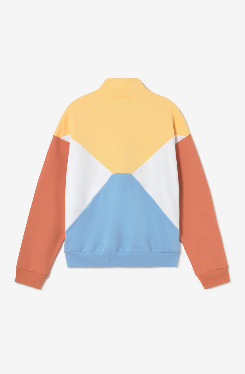 Kaotiko - Sweatshirt Anneta Vanilla/White/Niagara/Apricot