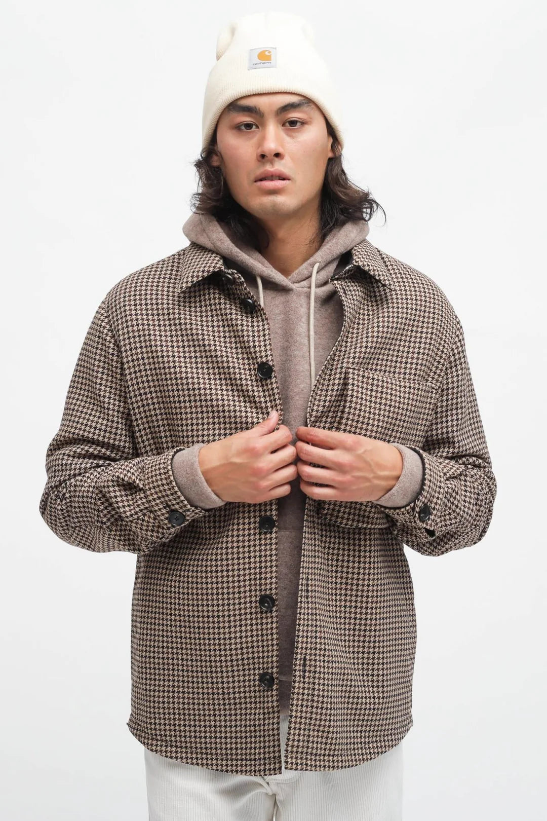 T-Coat - Jacket D T0 M Pied De Poule