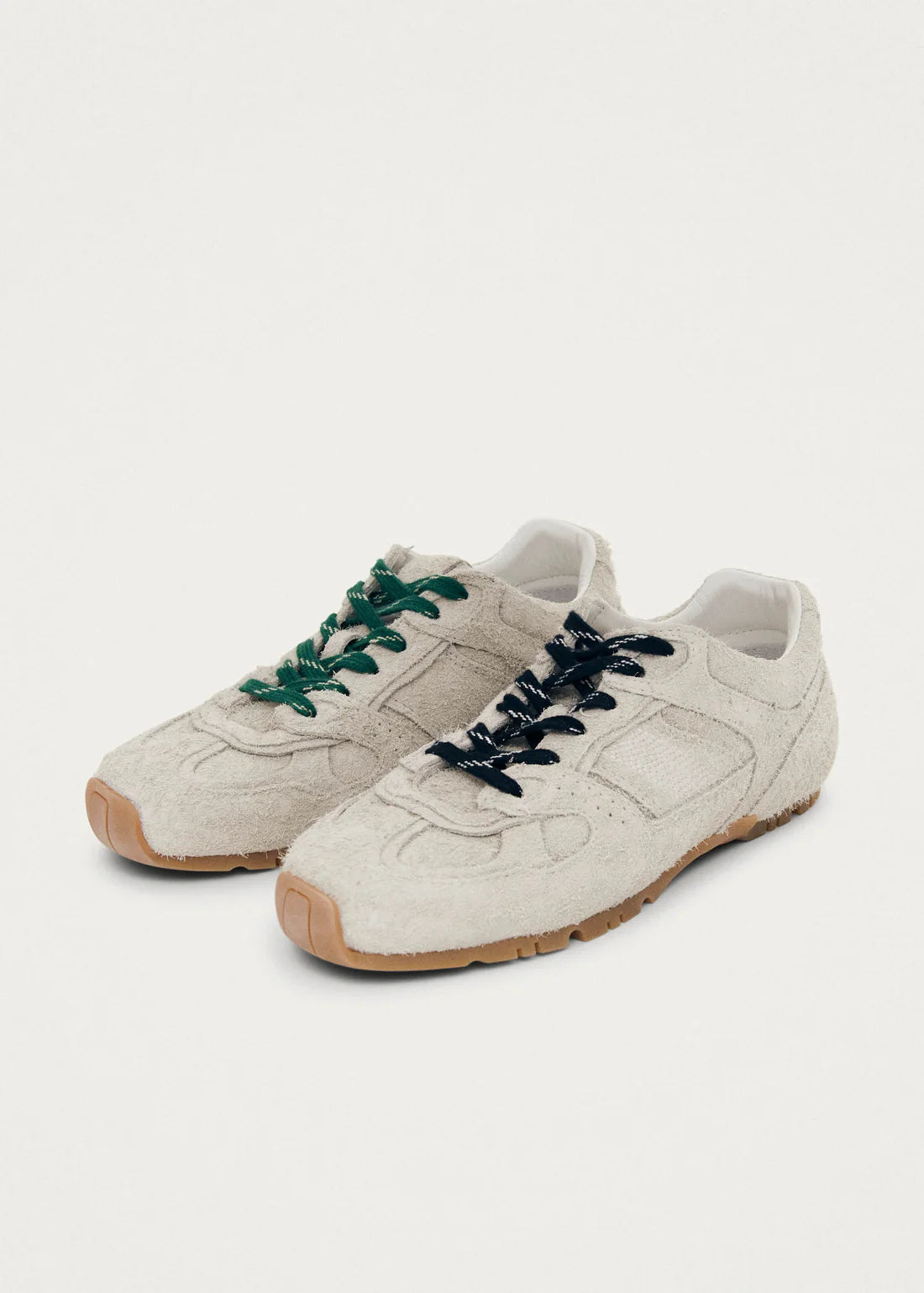 Alohas - Sneaker TB.56 Suede Fuzzy Light Grey Leather