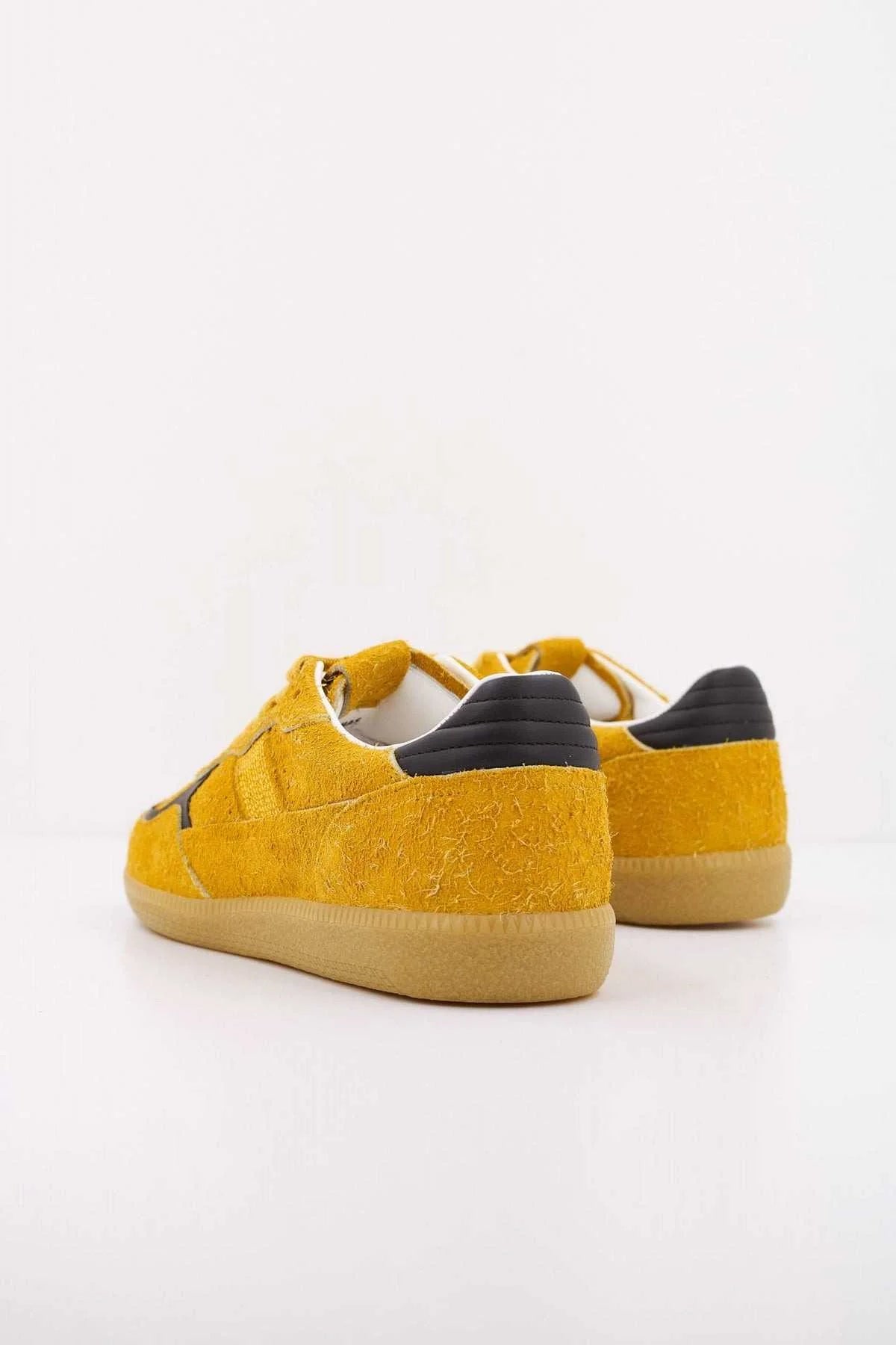 Alohas - Sneaker TB.490 Rife Suede Fuzzy Yellow Leather
