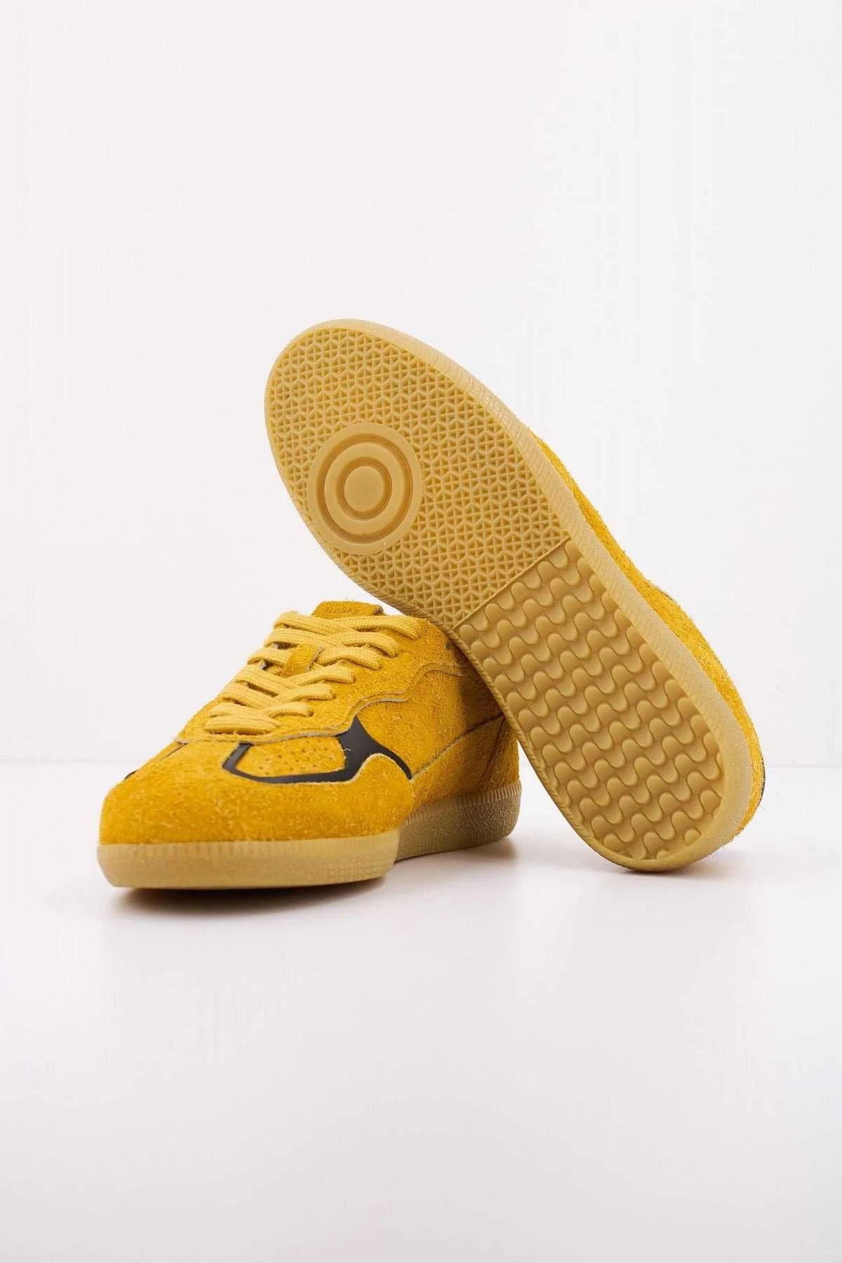 Alohas - Sneaker TB.490 Rife Suede Fuzzy Yellow Leather