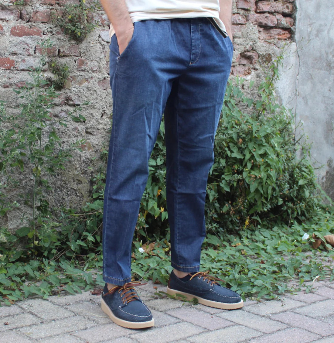 No Lab - Trouser Bali Blue Demin