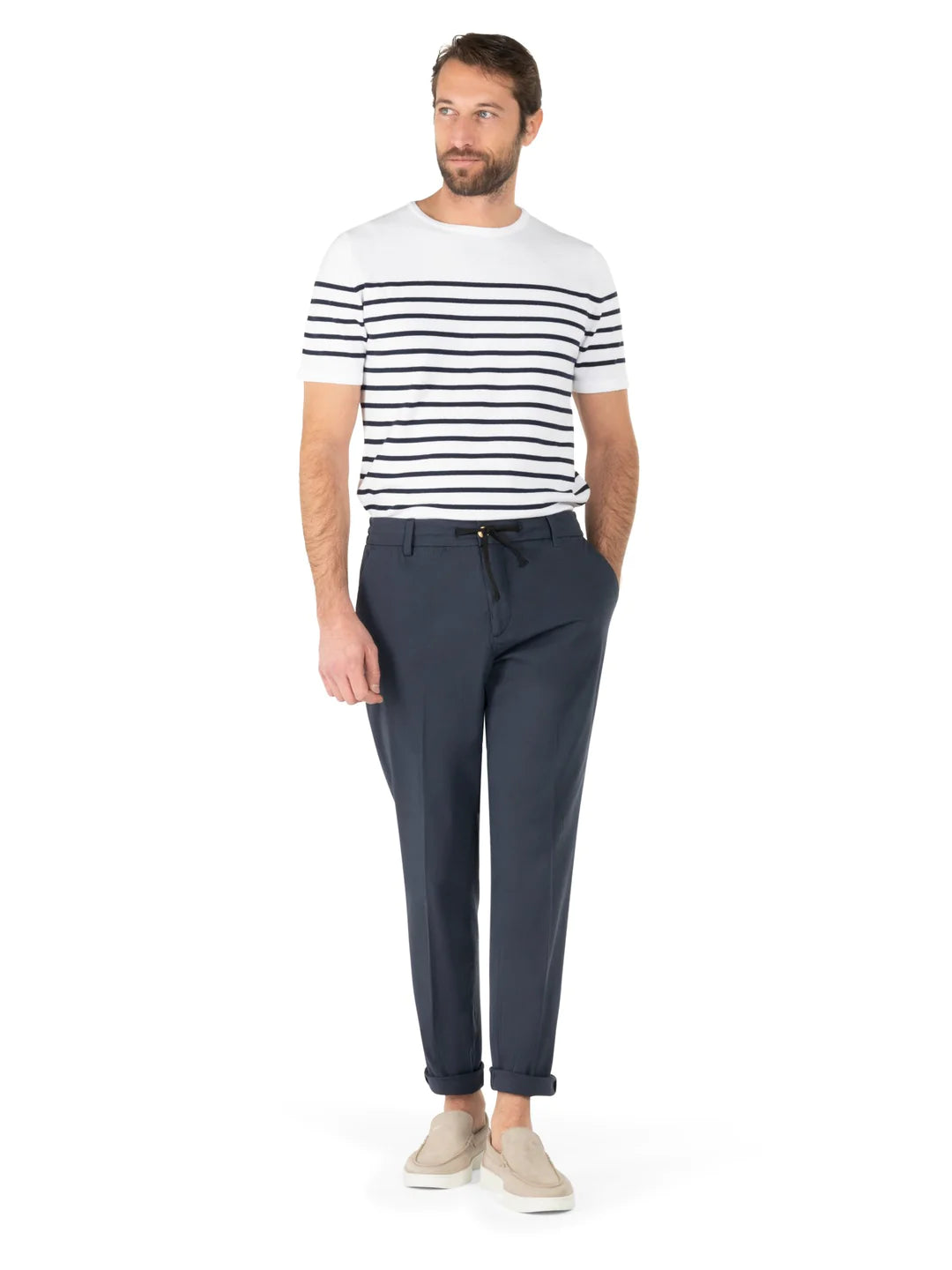 Maison Clochard - Trouser Mallard Sport Night Blue