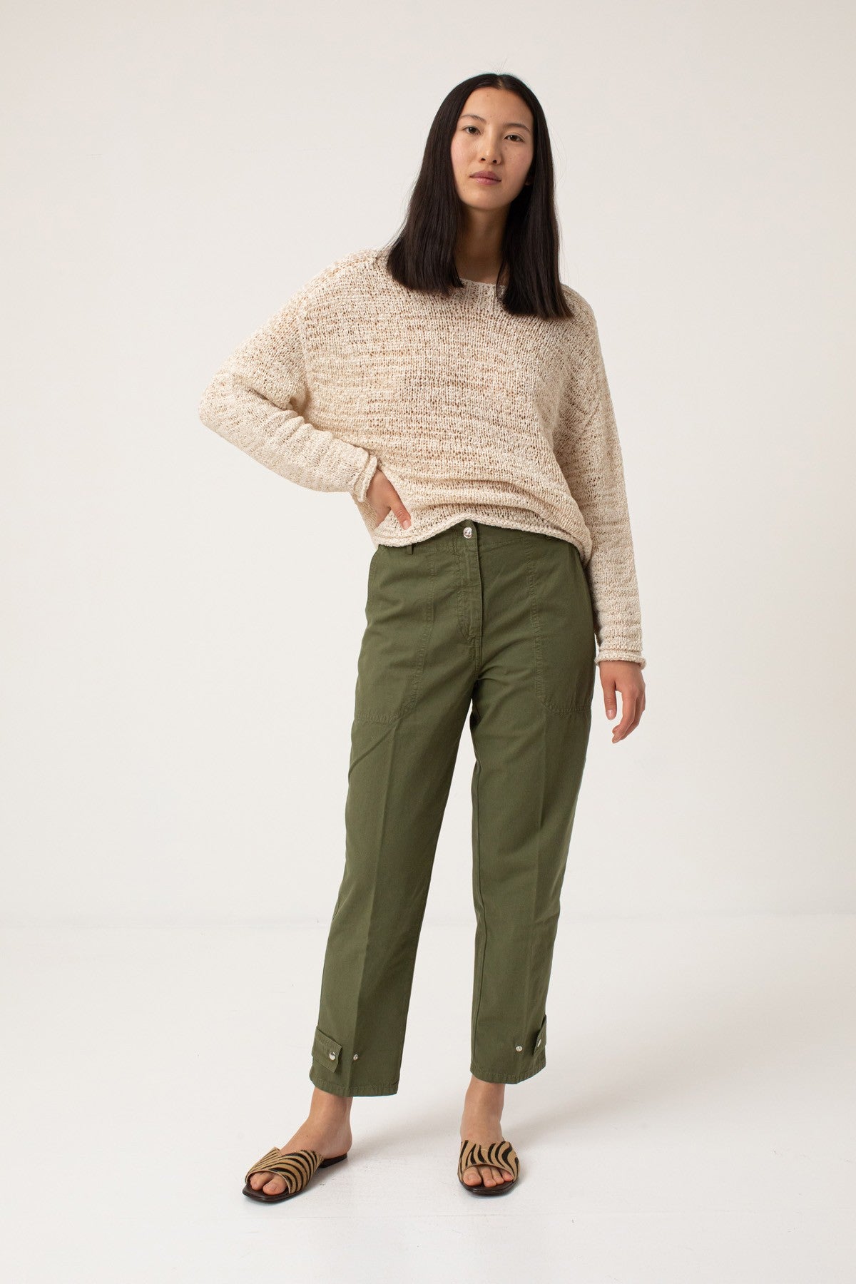 Nine In The Morning - Trouser Giunone Safari Fatique