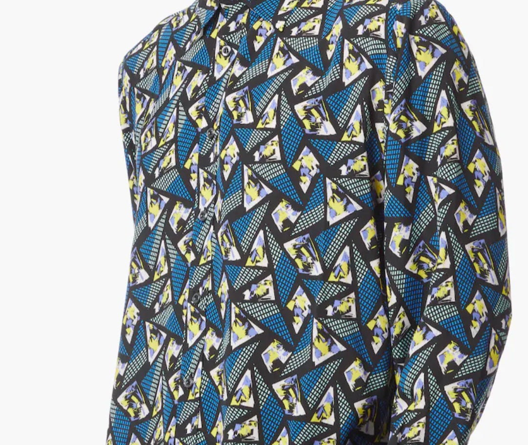 Waxman Brothers - ShirtHawaiian Fantasia 80s Short-Sleeved  code 50