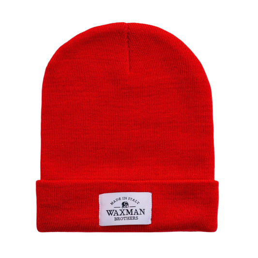 Waxman Brothers - Beanie Made in Italy Red
