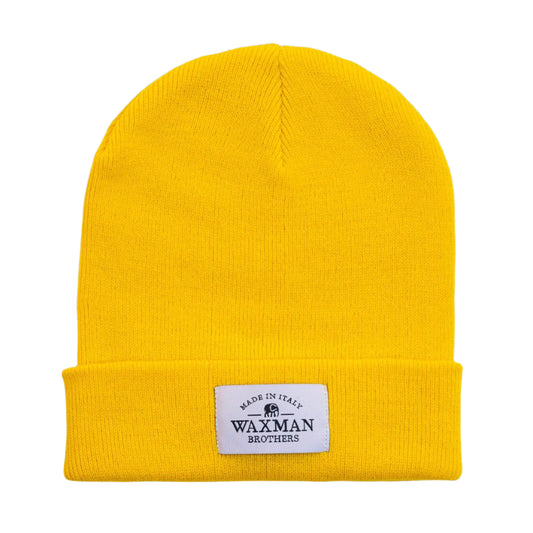 Waxman Brothers - Beanie Made in Italy Yellow