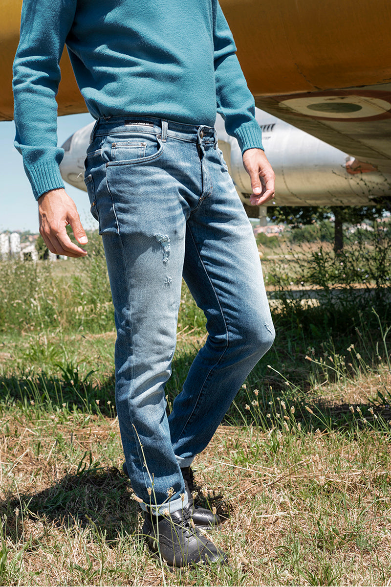 No Lab - Jeans New York Chiaro