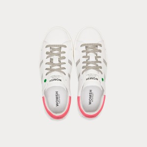 Womsh - Shoe Kingston White Grey Fuxia