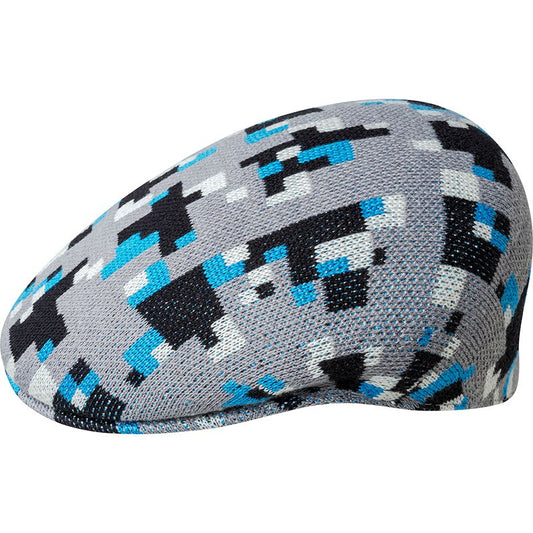 Kangol - Knit Pixelated Plaid 504 Grey Black