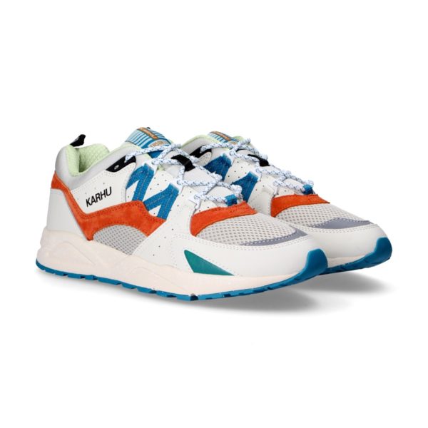 Karhu - Shoe Fusion 2.0 リリーホワイト/バーントオレンジ