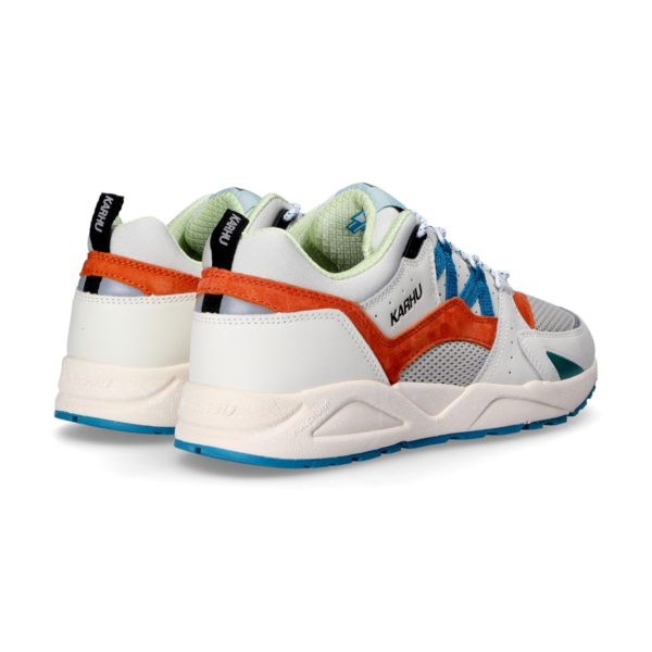 Karhu - Shoe Fusion 2.0 リリーホワイト/バーントオレンジ