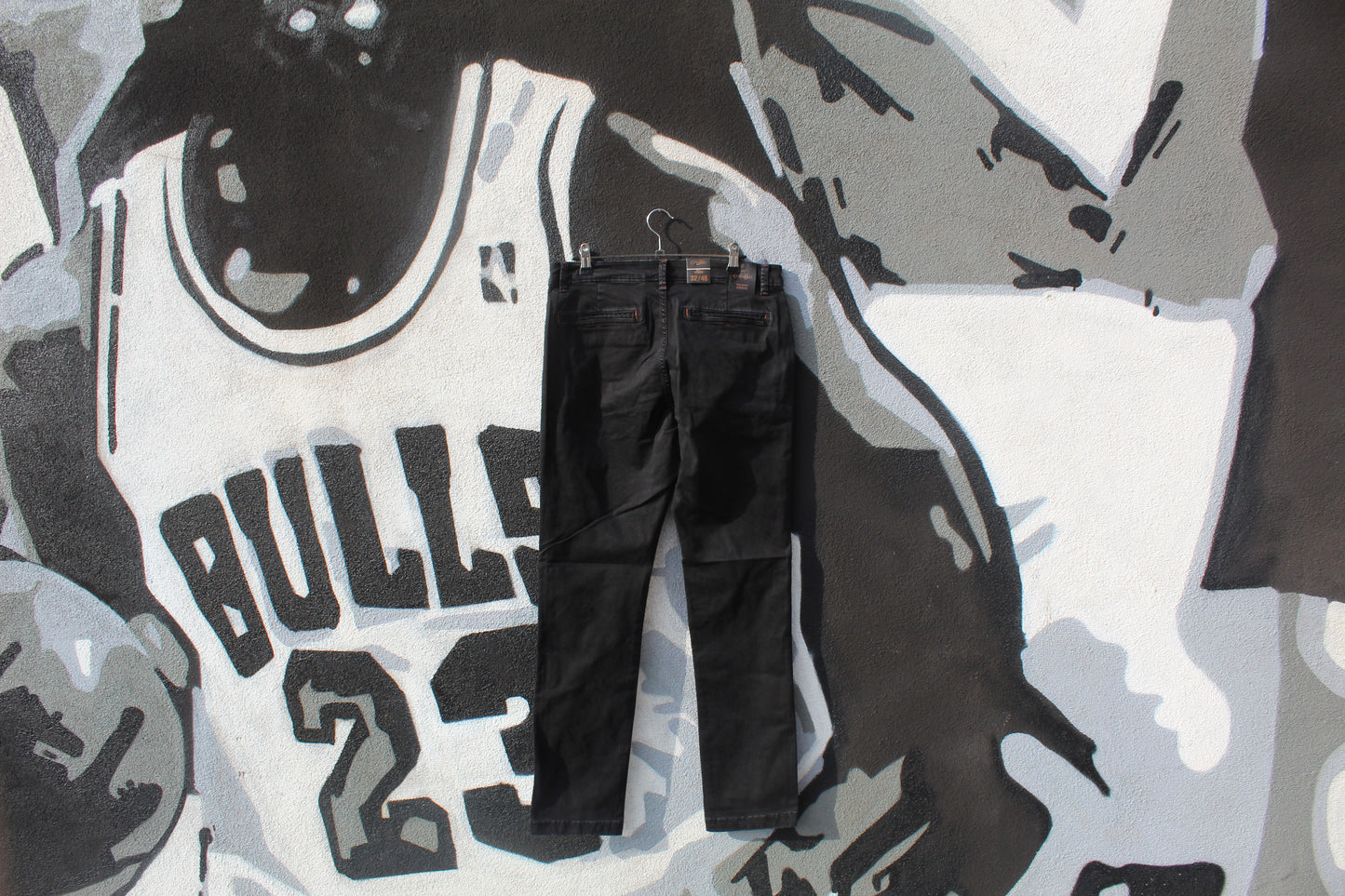 Cotton Belt - Trouser Chino Smith Slim Fit Black