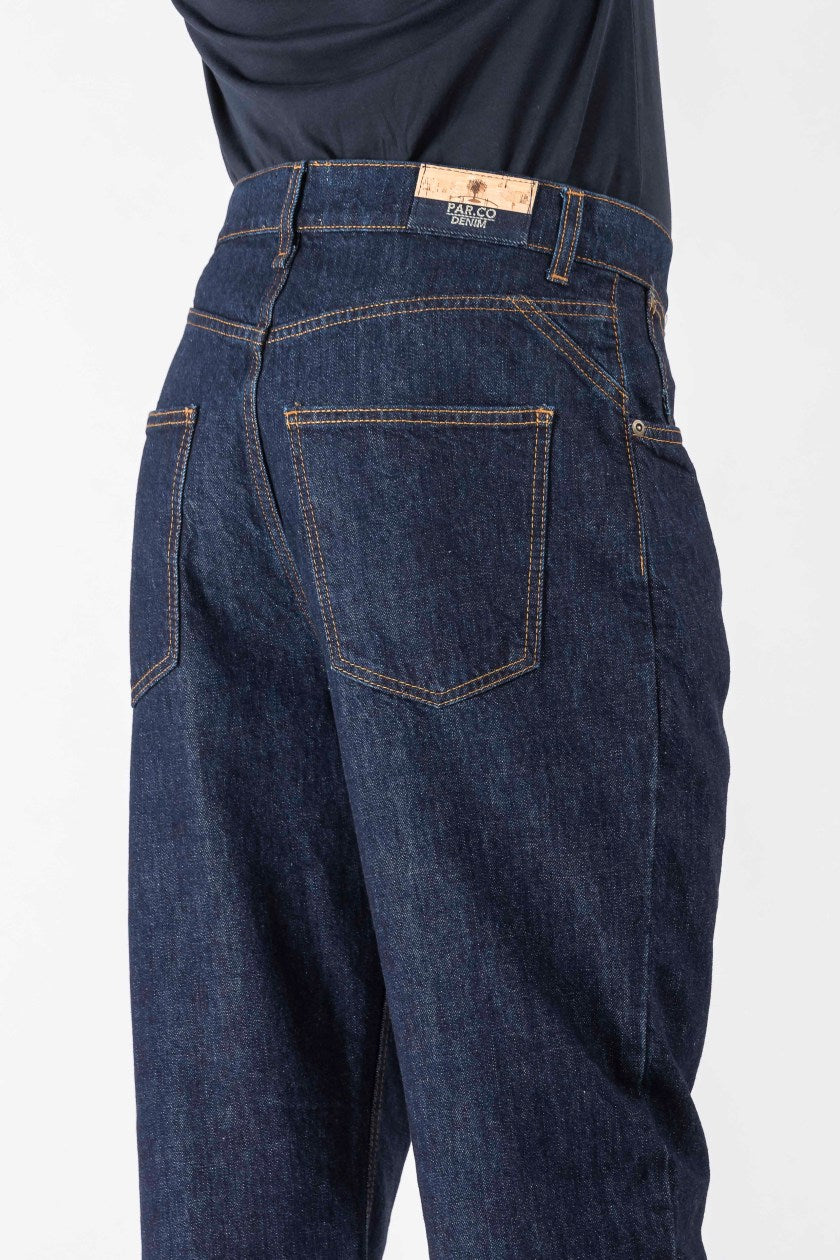 Par.co Denim - Jeans Tapered Berry Dark