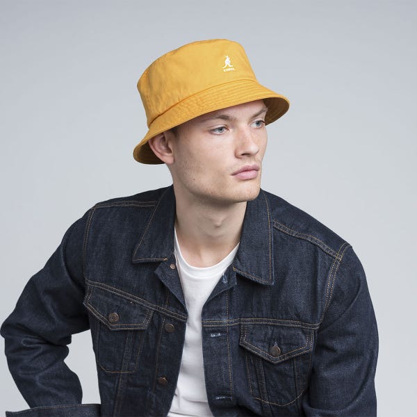 Kangol - Bucket Hat Washed Marigold