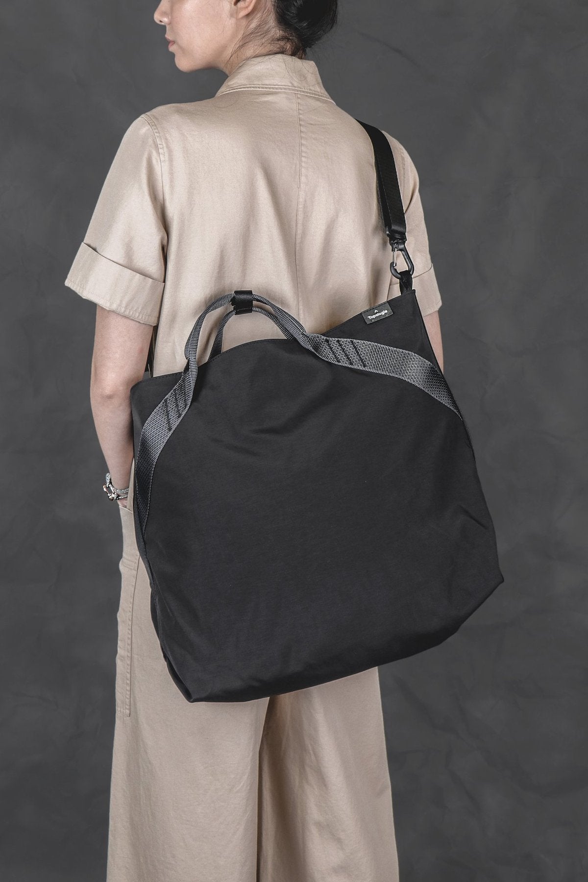 Topologie - Bag Rope Tote Black