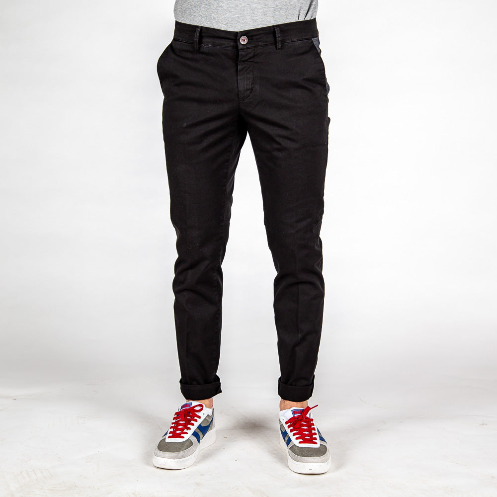 Maison Clochard - Trouser Mallard Gabardina Night Blue