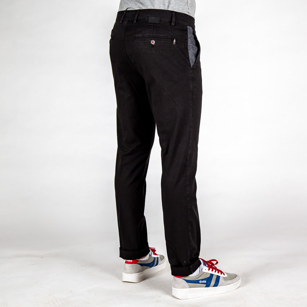 Maison Clochard - Trouser Mallard Gabardina Night Blue