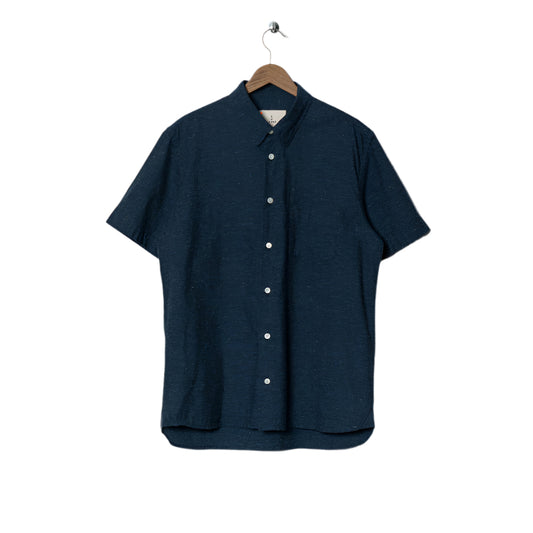 La Paz - Shirt Short Sleeved Ribeiro Navy Mesc