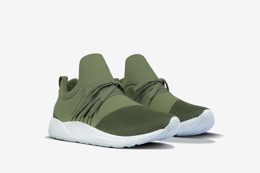 Arkk - Sneaker Raven Mesh S-E15 Army Black