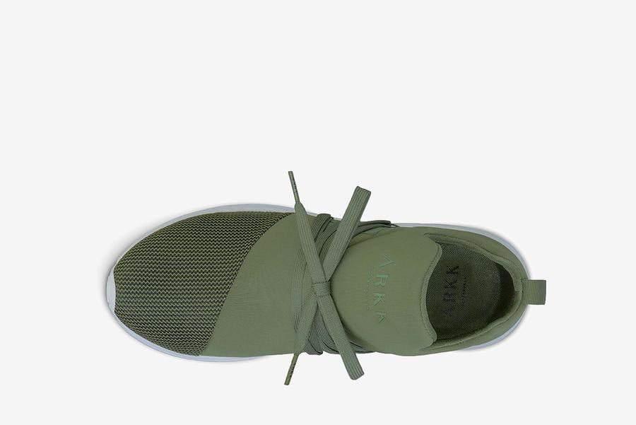 Arkk - Sneaker Raven Mesh S-E15 Army Black