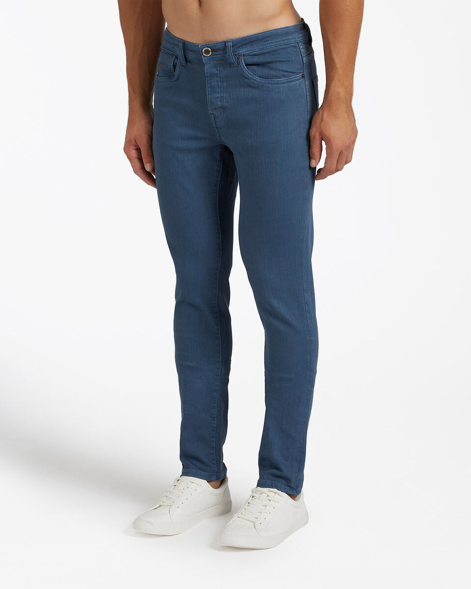 Cotton Belt - Trouser Jeans 5 Pockets Slim Blue Nights