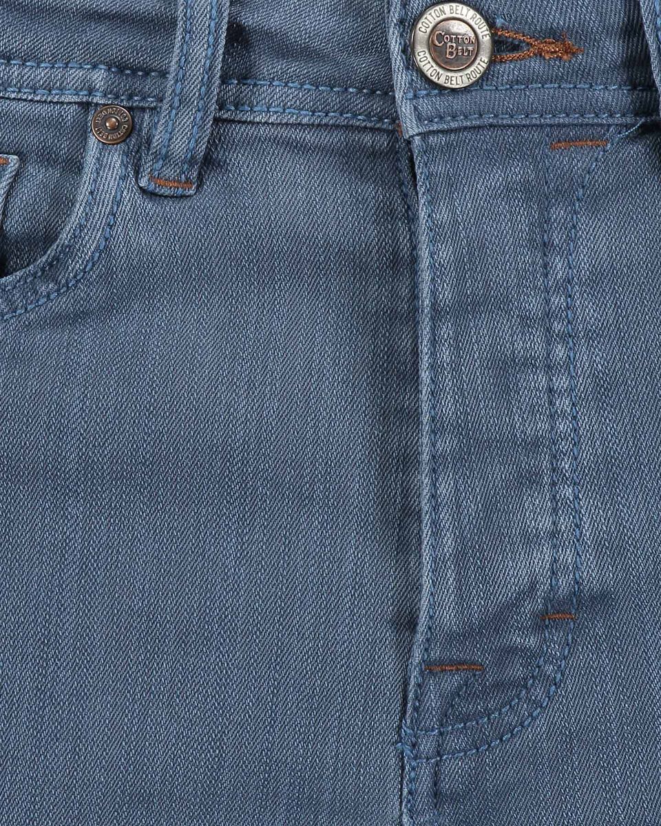 Cotton Belt - Trouser Jeans 5 Pockets Slim Blue Nights