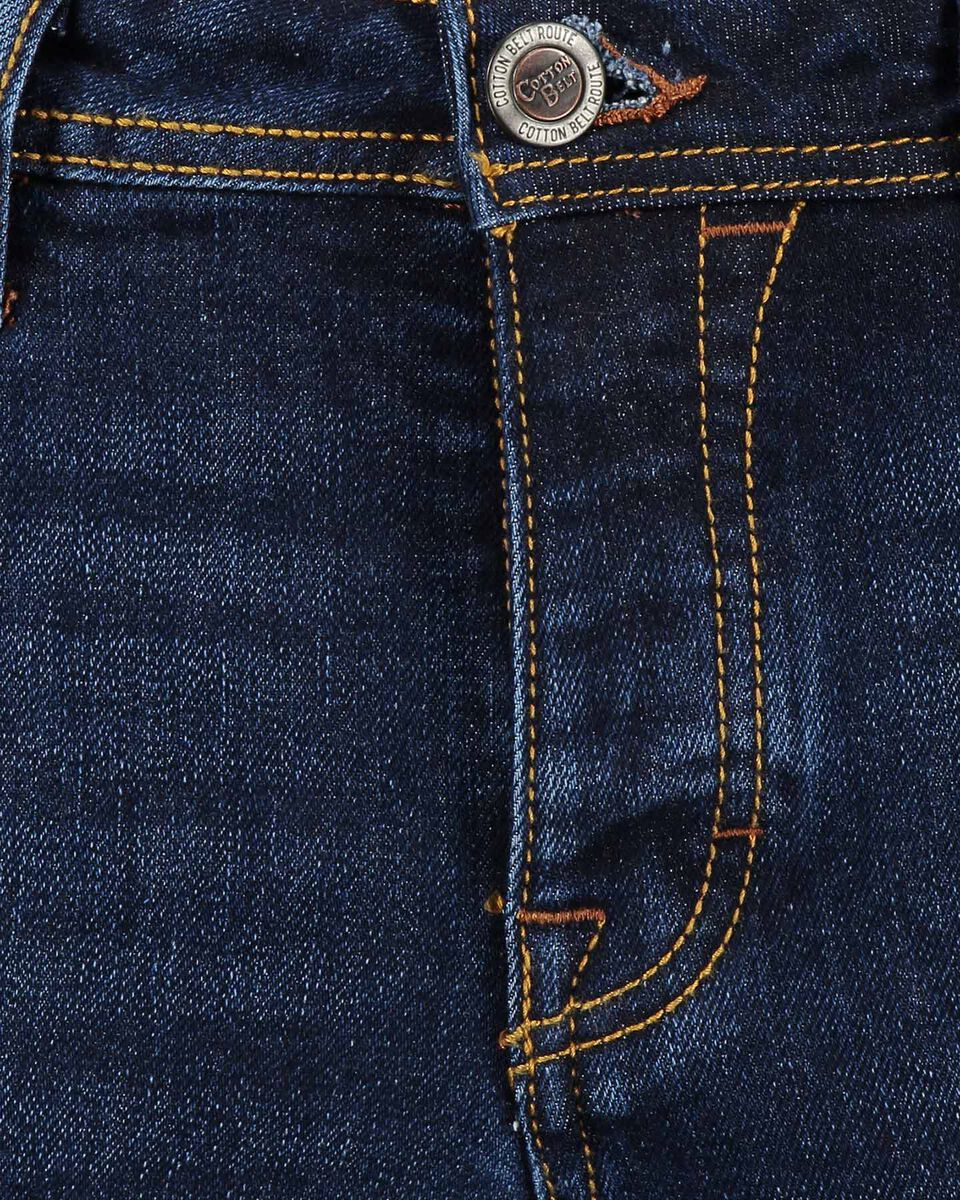 Cotton Belt - Trouser Jeans 5 Pockets Slim Dark