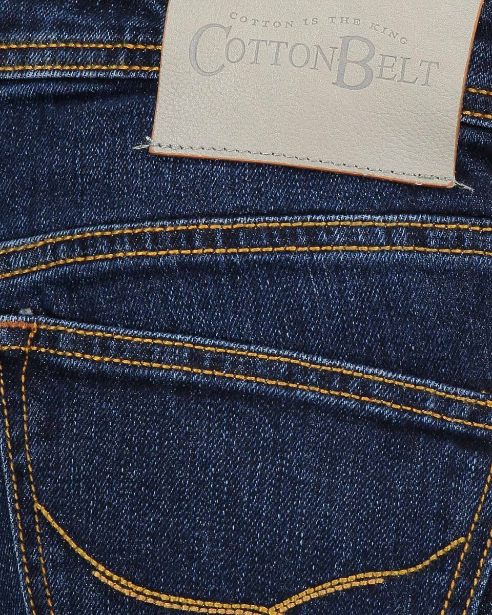 Cotton Belt - Trouser Jeans 5 Pockets Slim Dark