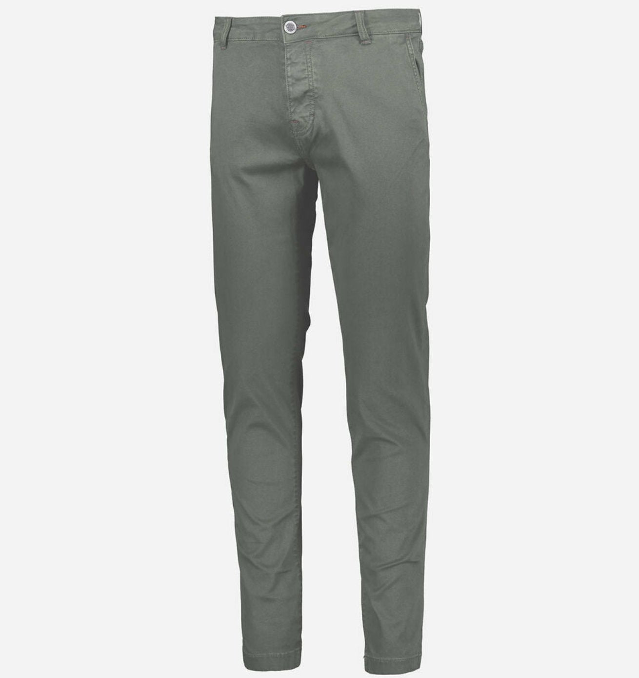 Cotton Belt - Trouser Chino Smith Slim Fit Military Green