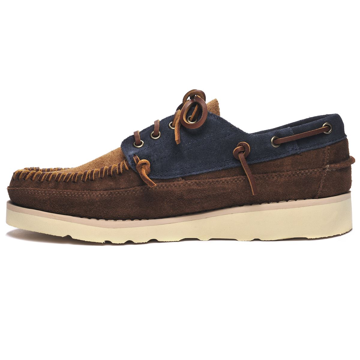 Sebago - Shoe Cayuga Cognac Dark Brown Blue Navy