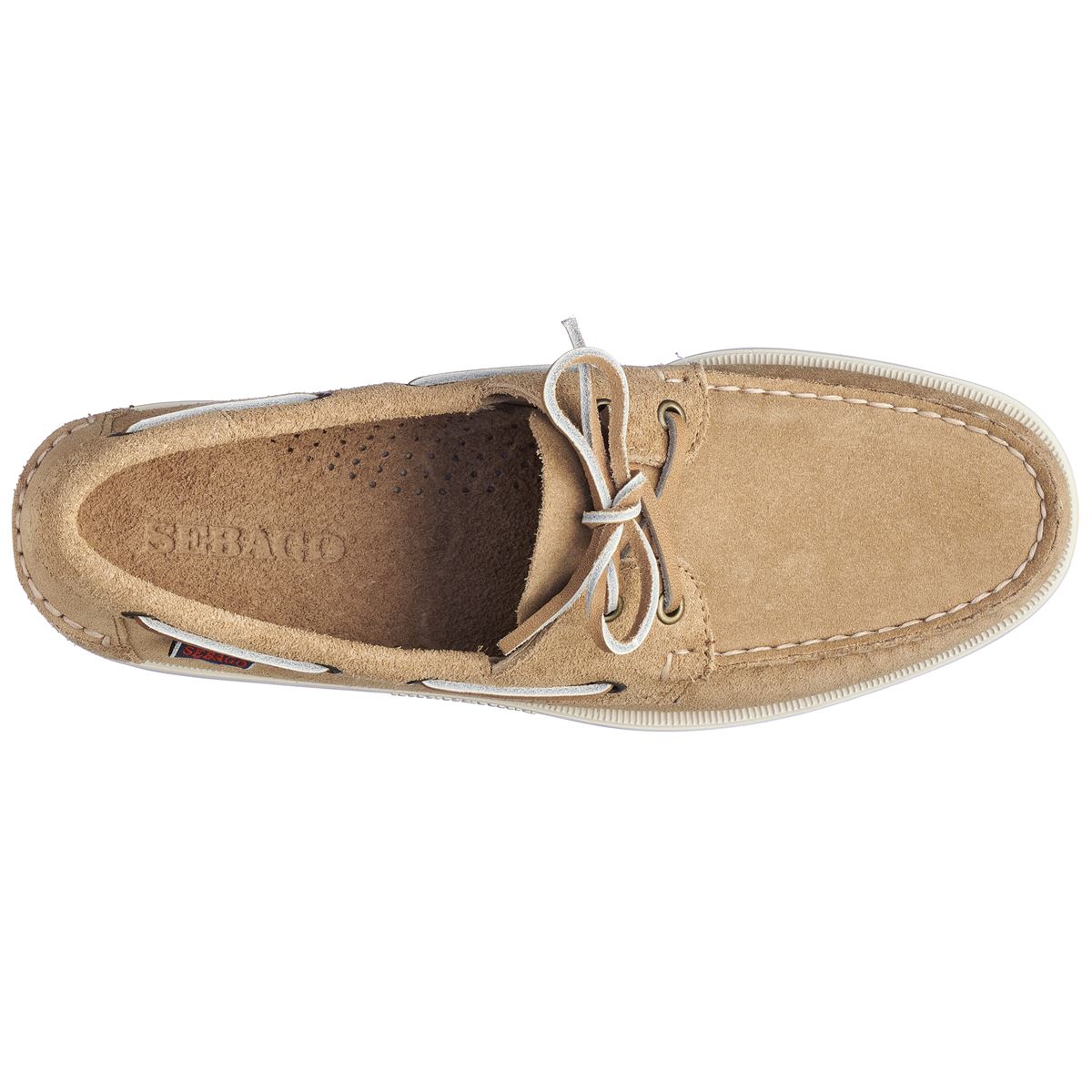 Sebago - Moc Docksides Portland Nubuck Beige Camel