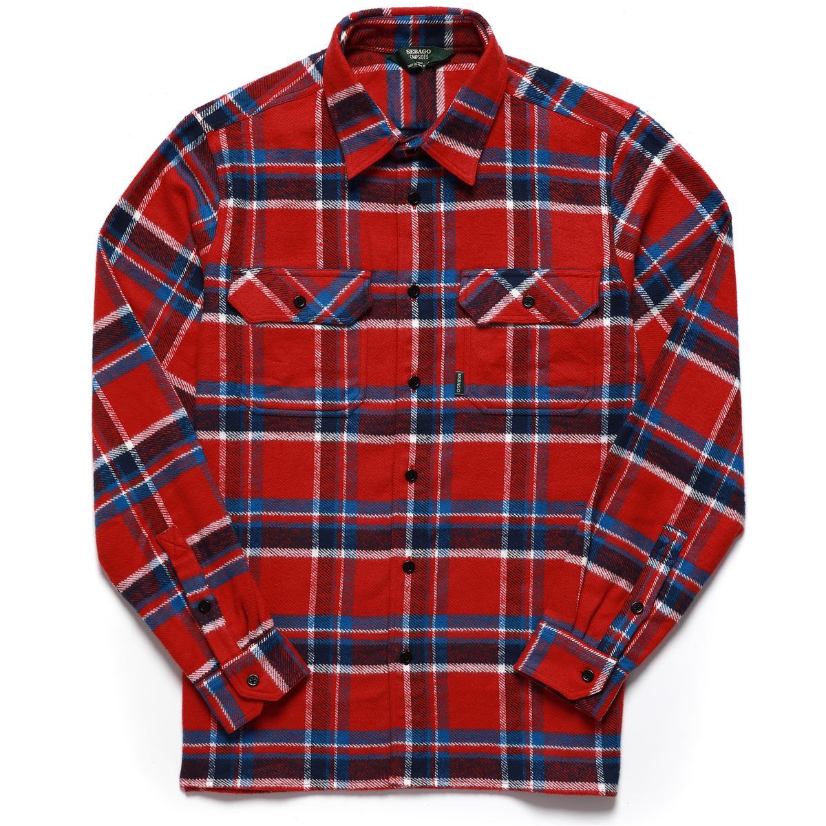 Sebago - Shirt Swan Check Orange