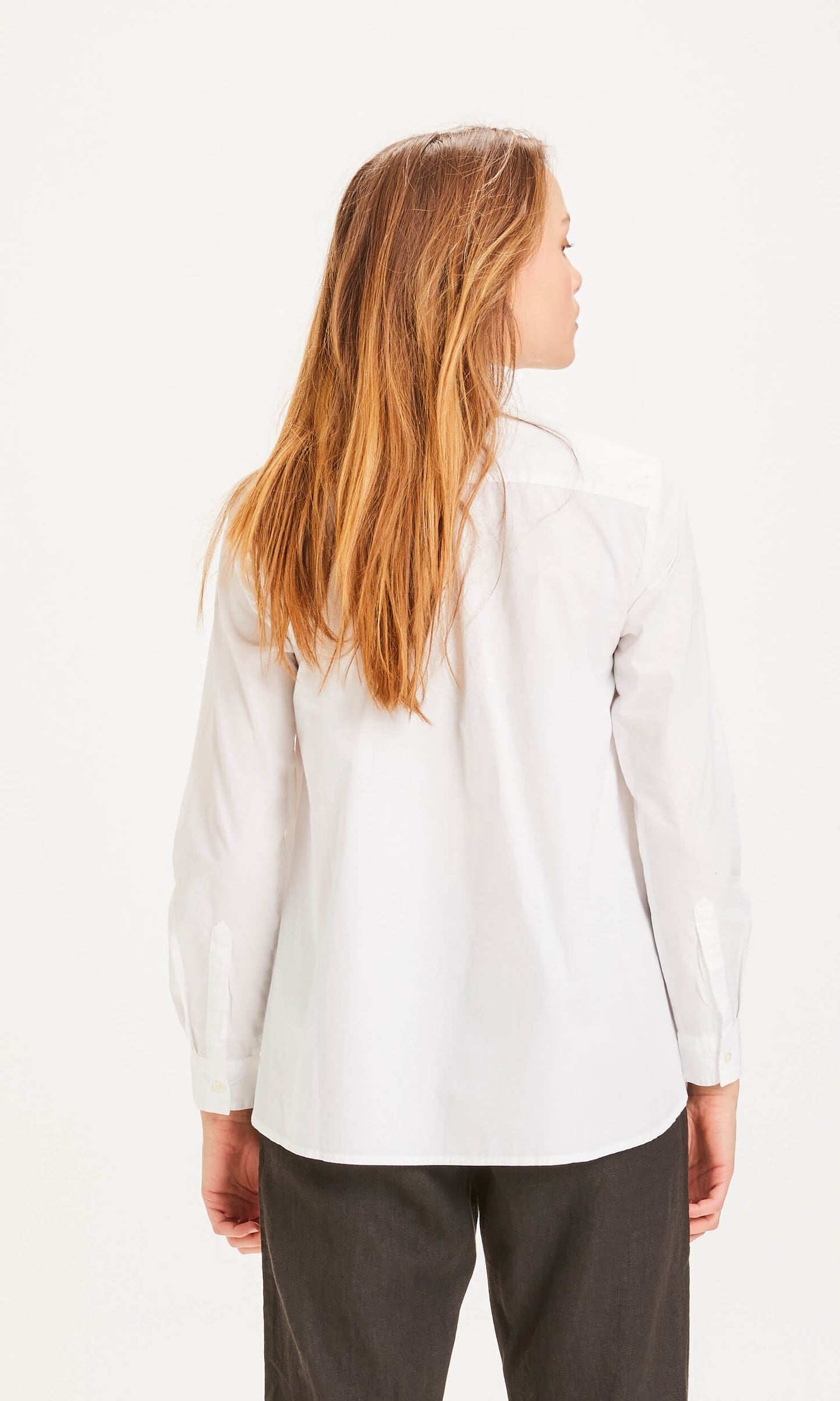Knowledge Cotton Apparel - シャツ Jacinta A シェイプ ホワイト