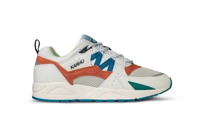 Karhu - Shoe Fusion 2.0 リリーホワイト/バーントオレンジ