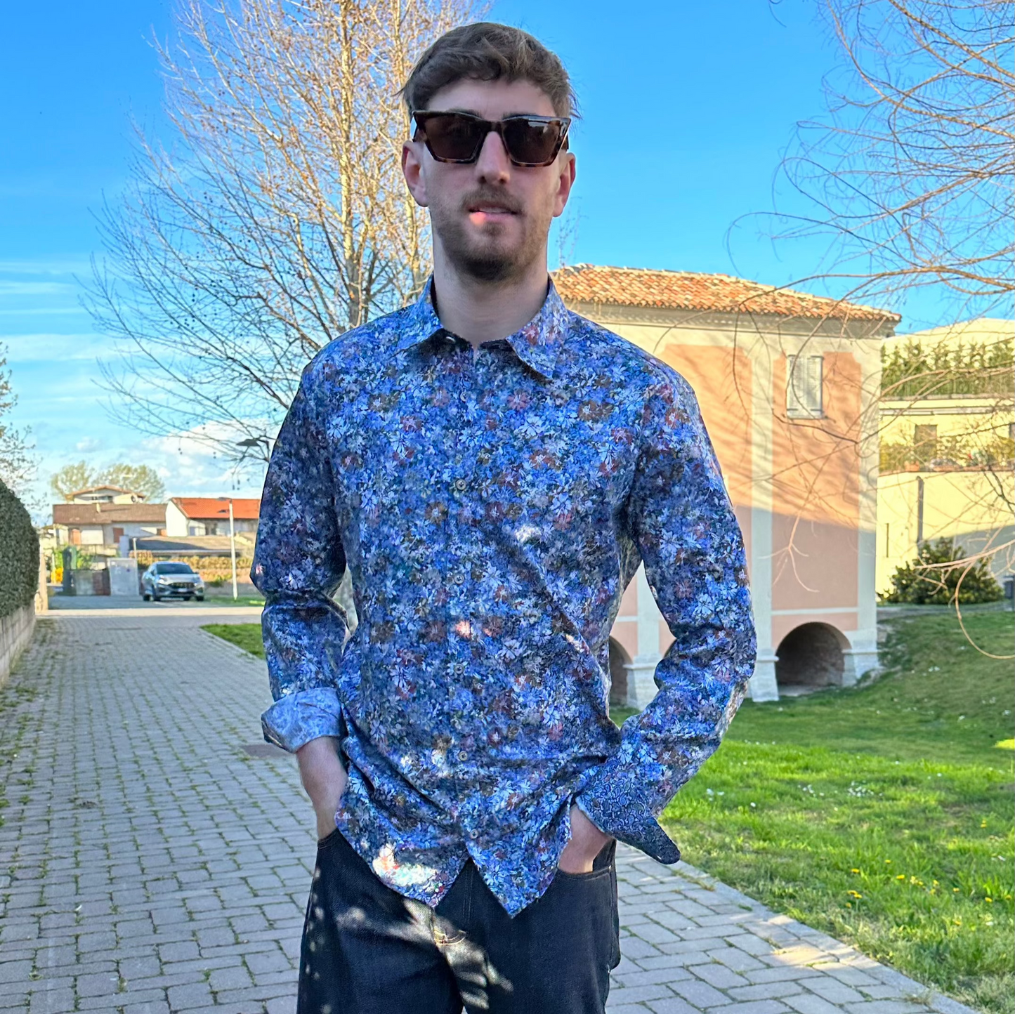 Poggianti 1958 - Shirt Soiana Floral Patterned