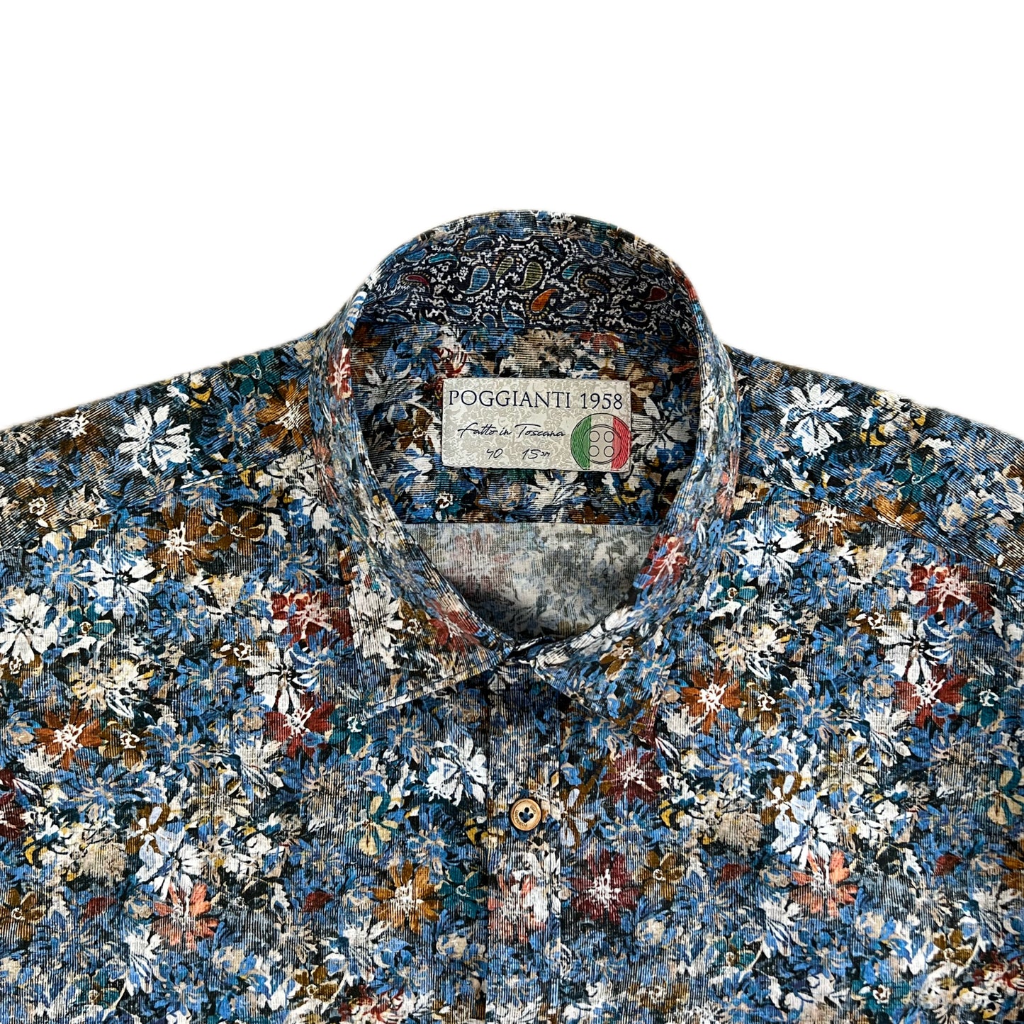 Poggianti 1958 - Shirt Soiana Floral Patterned