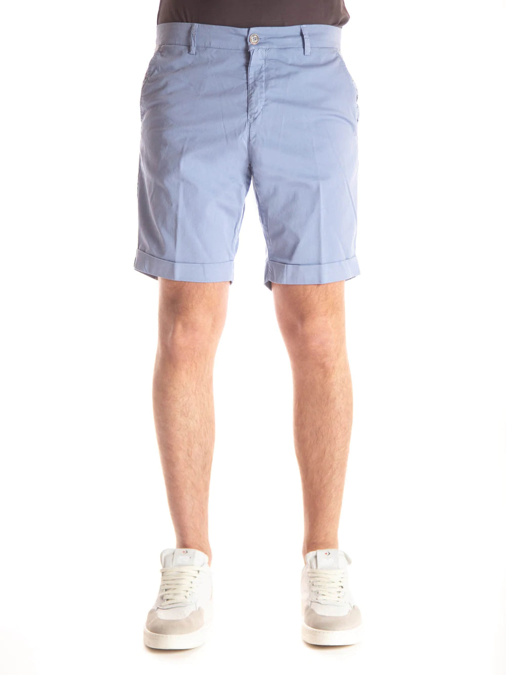 Maison Clochard - Short Mallard Gabardina Ming Sky