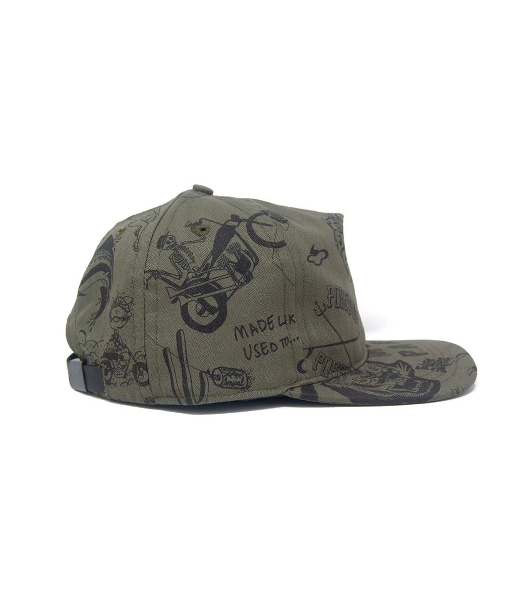 Ampal Creative - Strapback DAY DREAM doodle