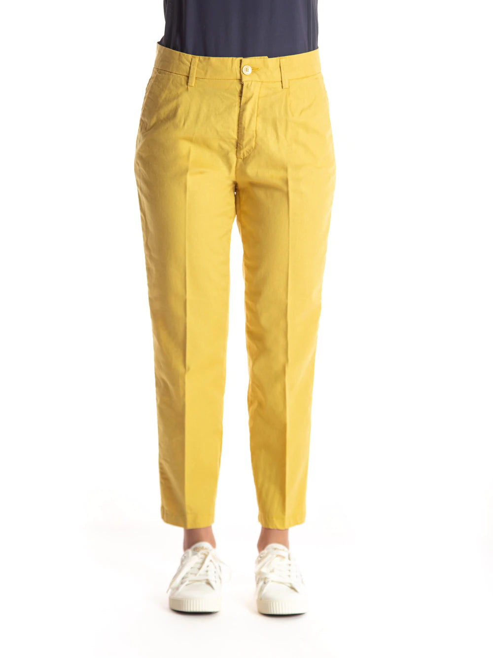 Maison Clochard - Trouser Mouette Regular Sunflower Yellow