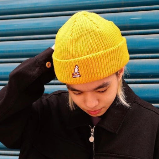 Kangol - Beanie Cardinal 2 Way Yellow