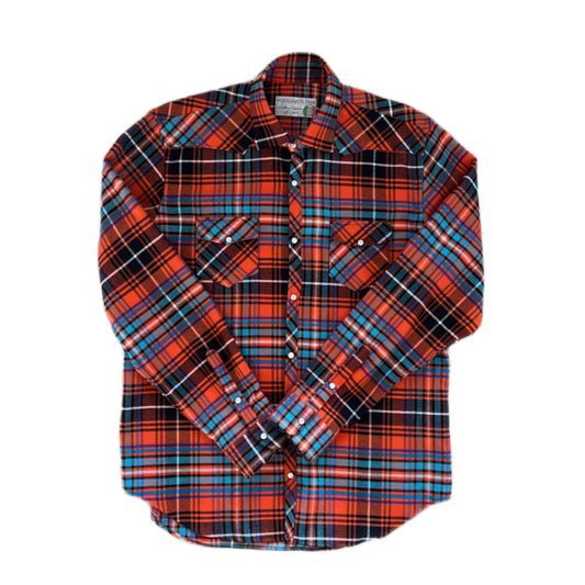 Poggianti 1958 - Shirt Lari in Flannel Colored Checks