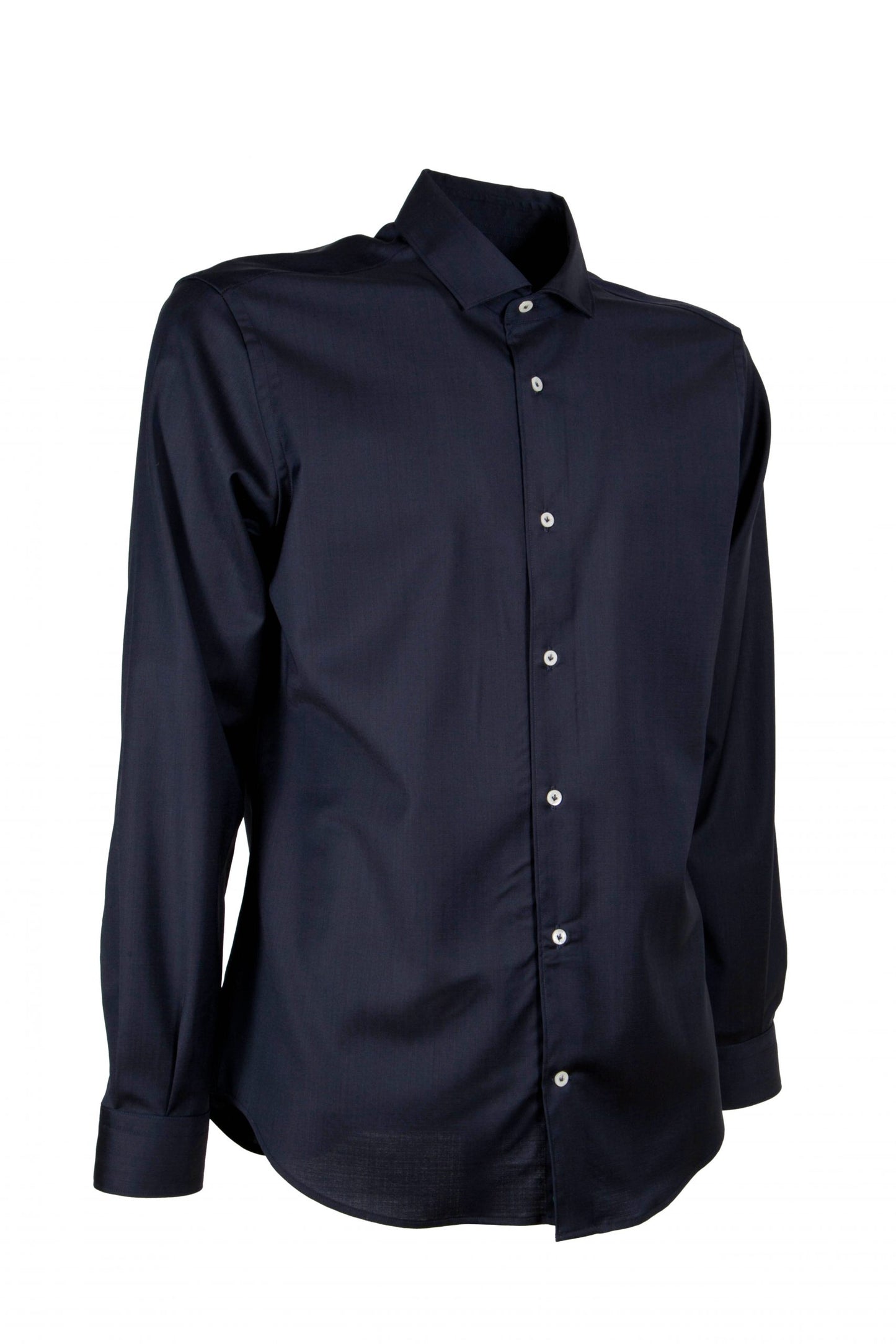 Poggianti 1958 - Shirt Firenze Merino Wool Reda Navy