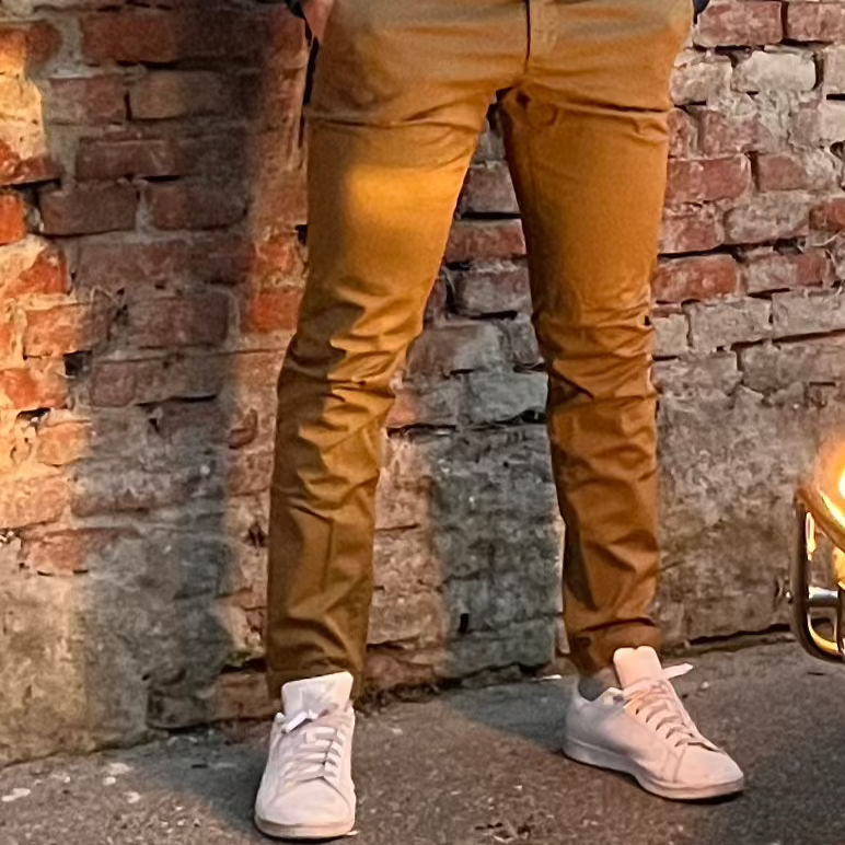 Maison Clochard - Trouser Mallard Gabardina Cigarette