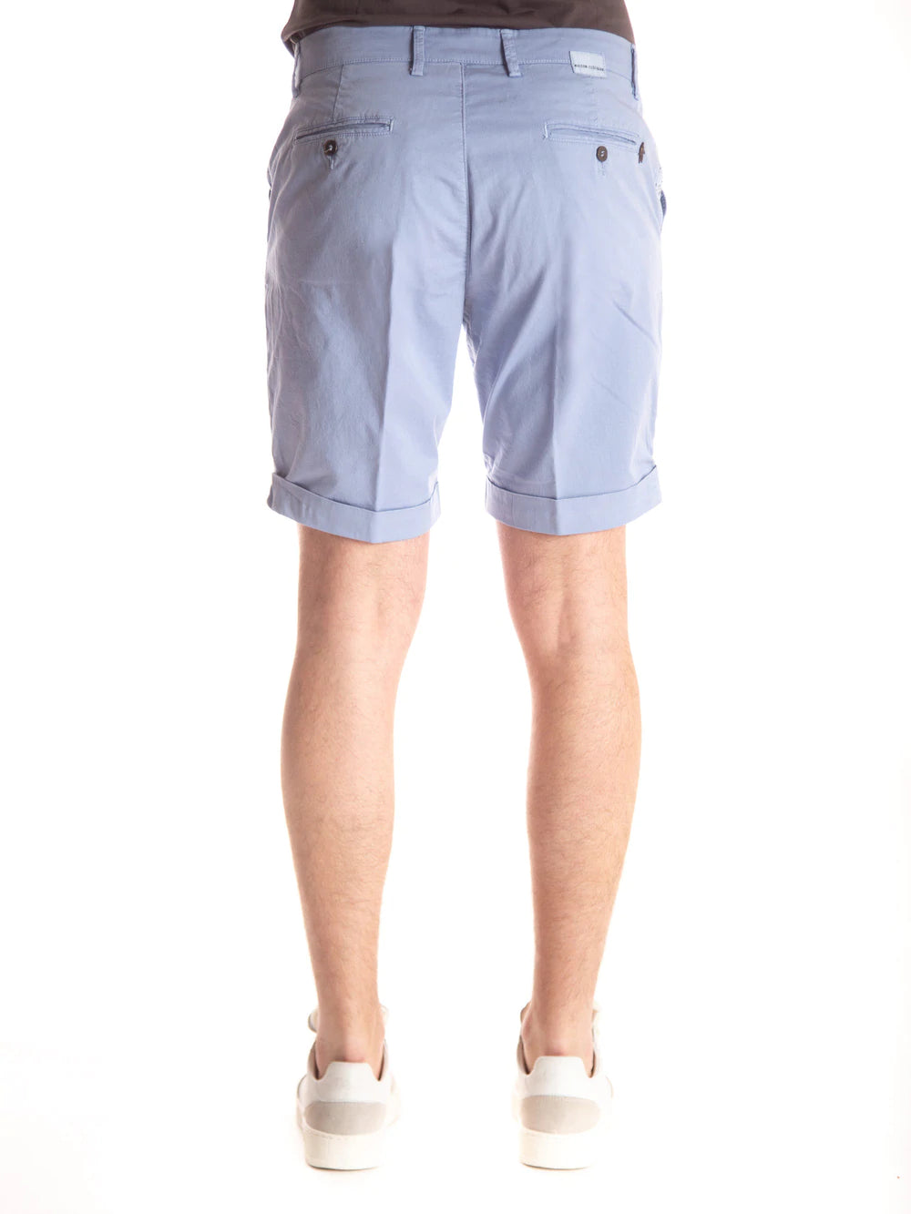 Maison Clochard - Short Mallard Gabardina Ming Sky