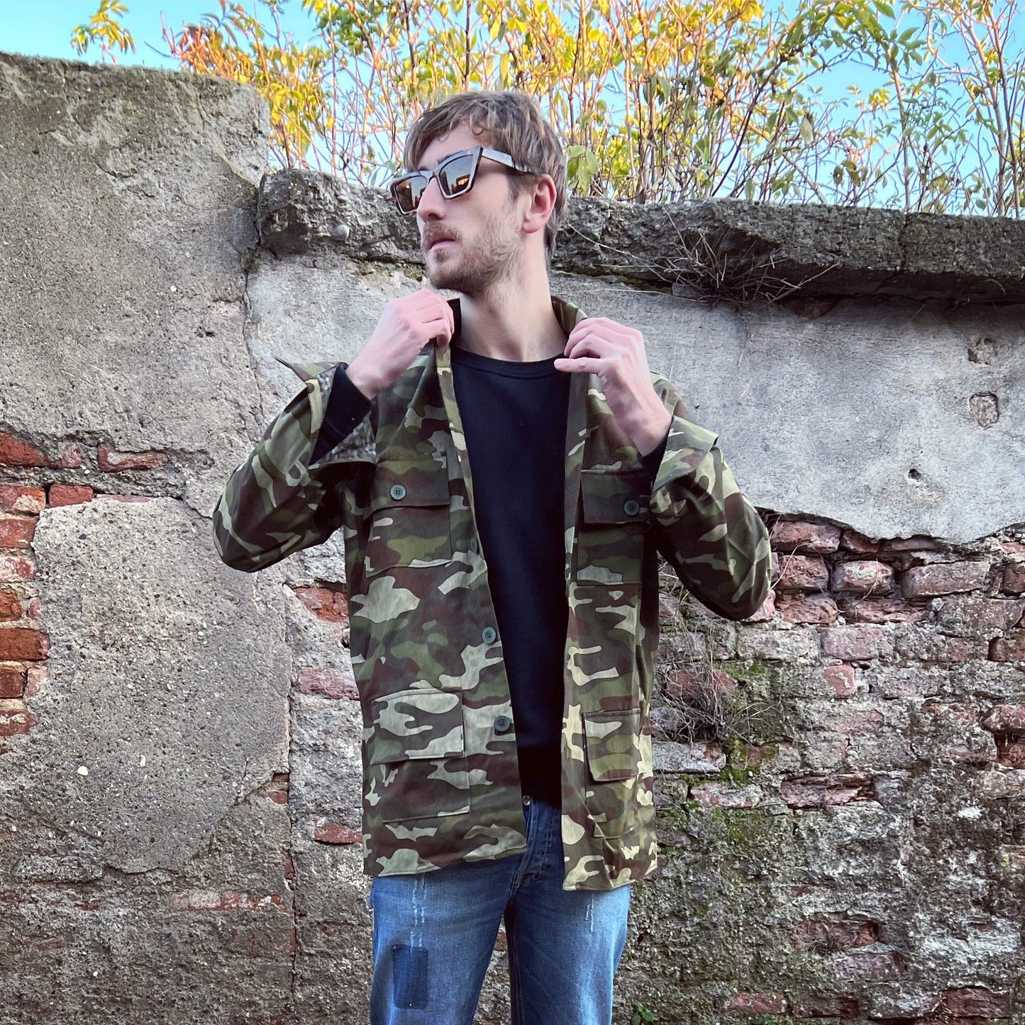 Poggianti 1958 - Shirt Jacket Montisi Camo Military