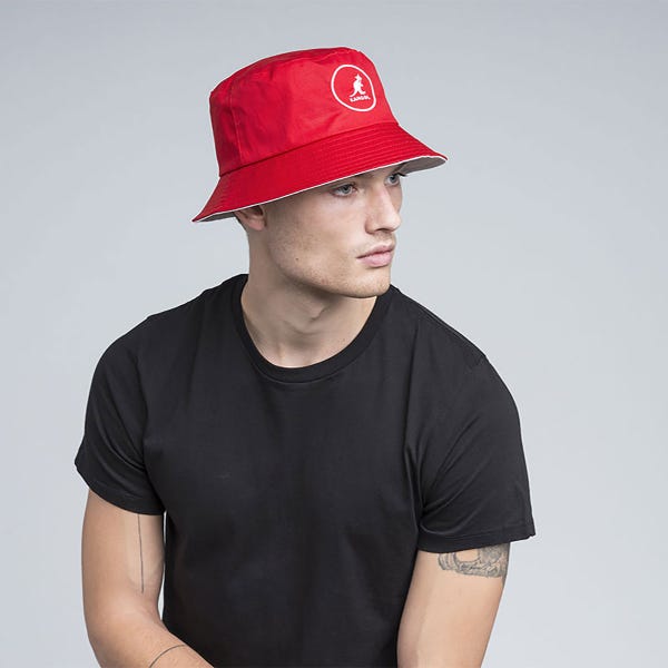 Kangol - Bucket Hat Cotton Red