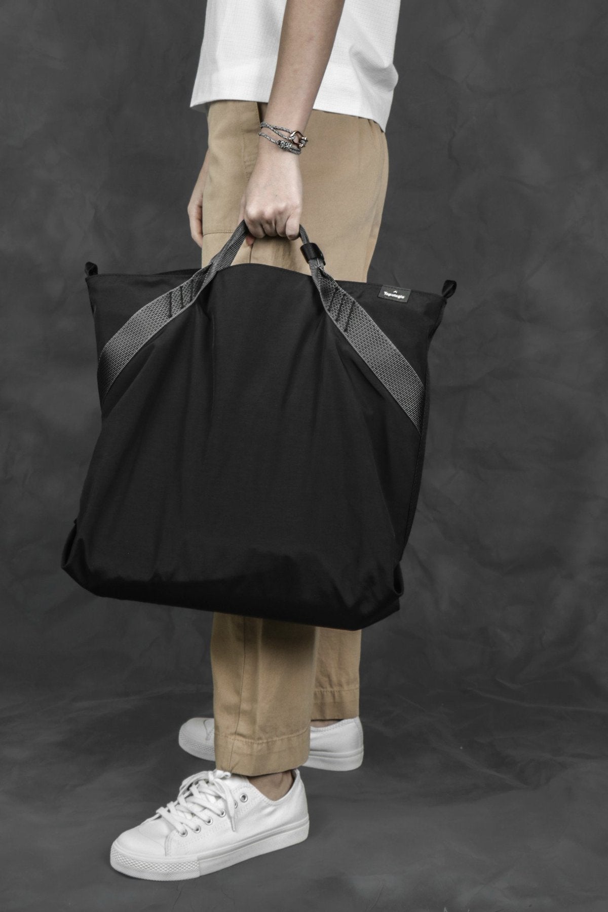 Topologie - Bag Rope Tote Black