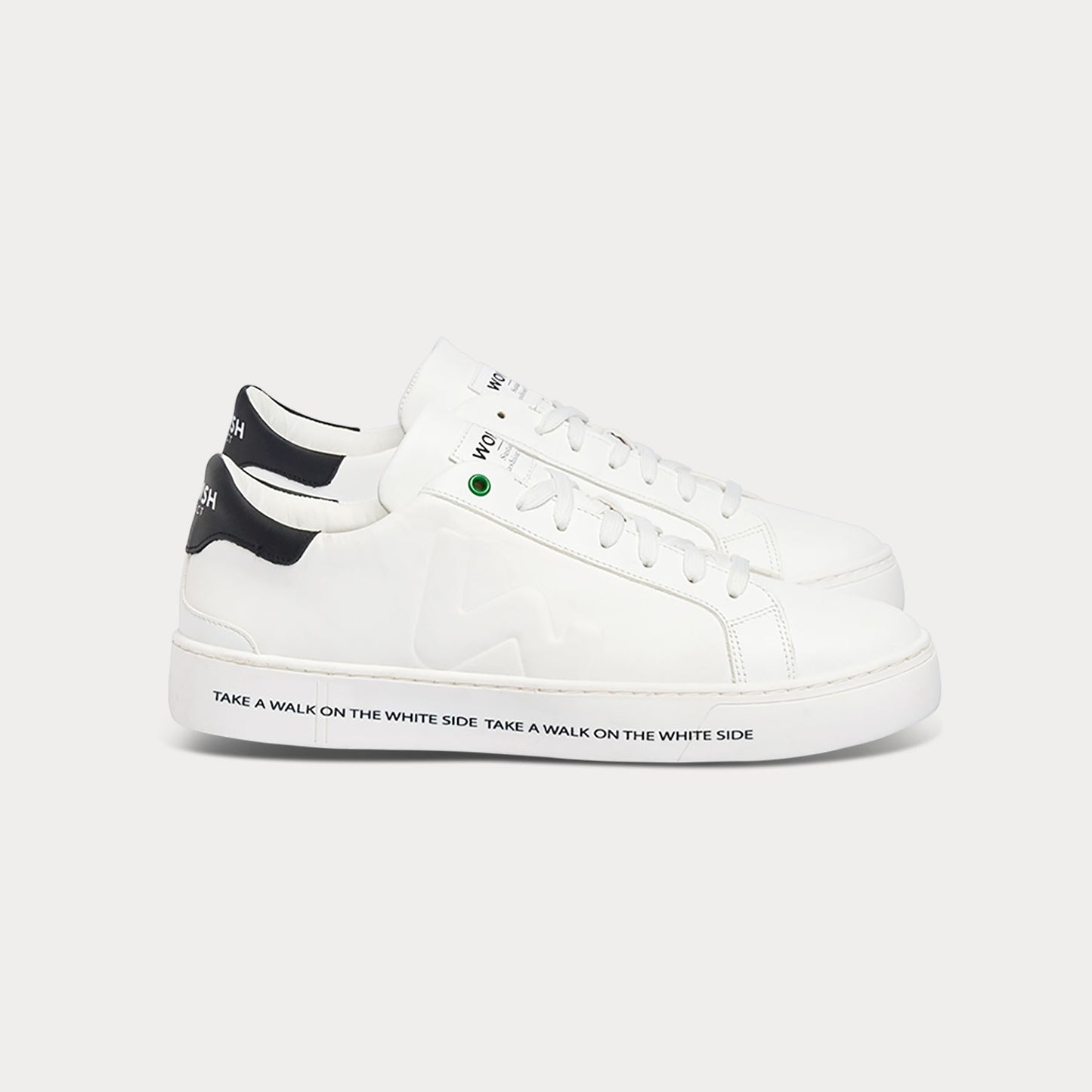 Womsh - Shoe Snik White Graphic