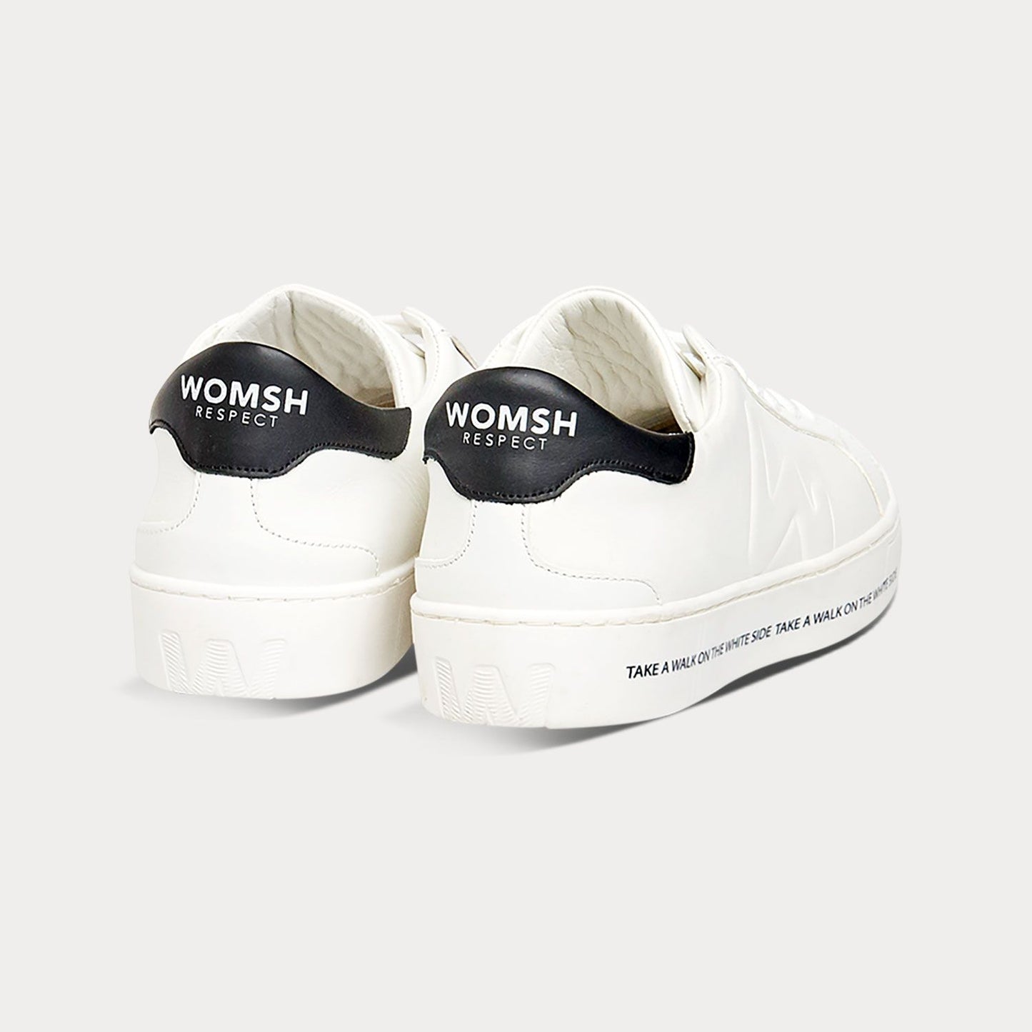 Womsh - Shoe Snik White Graphic